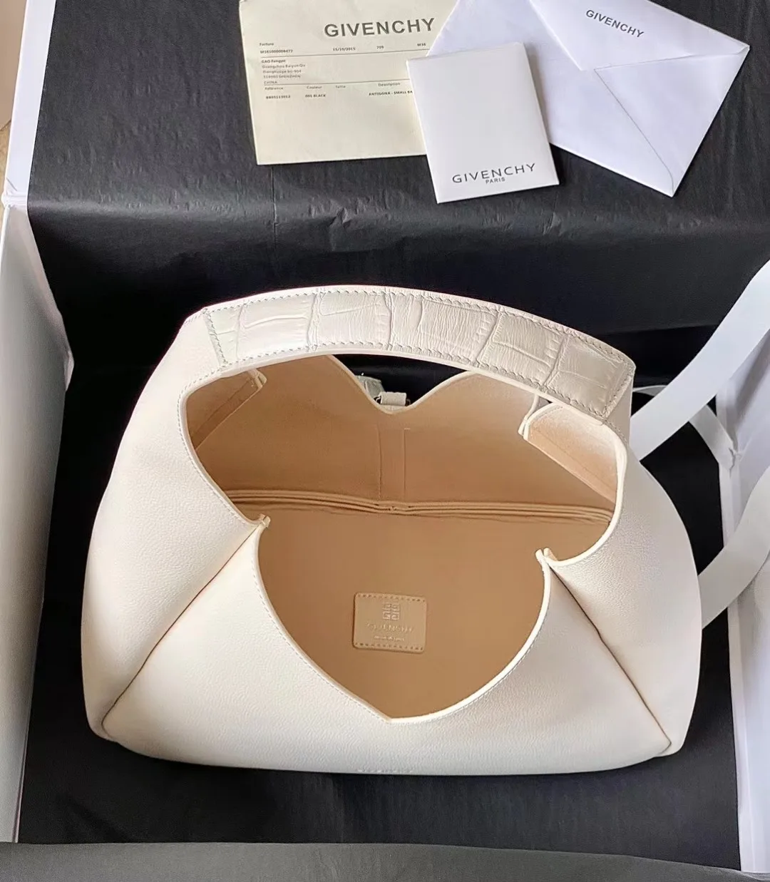Givenchy Mini G Hobo Bag White / - Image 3