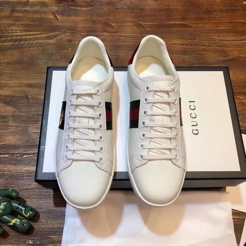 Alternative view of Gucci Ace Sneakers Calfskin Leather Spring/Summer 2020 Collection, White