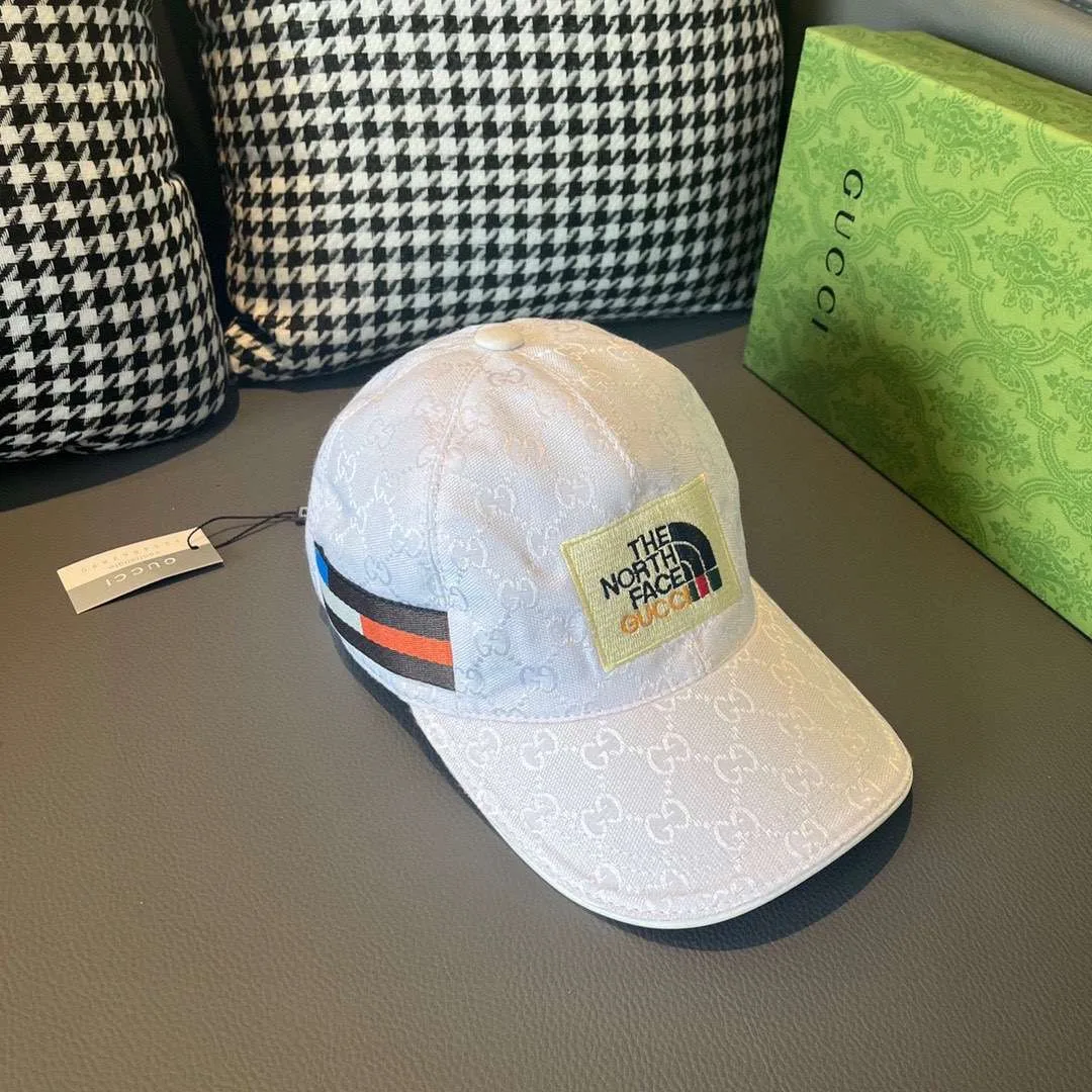 Gucci Baseball Hat White - Image 6