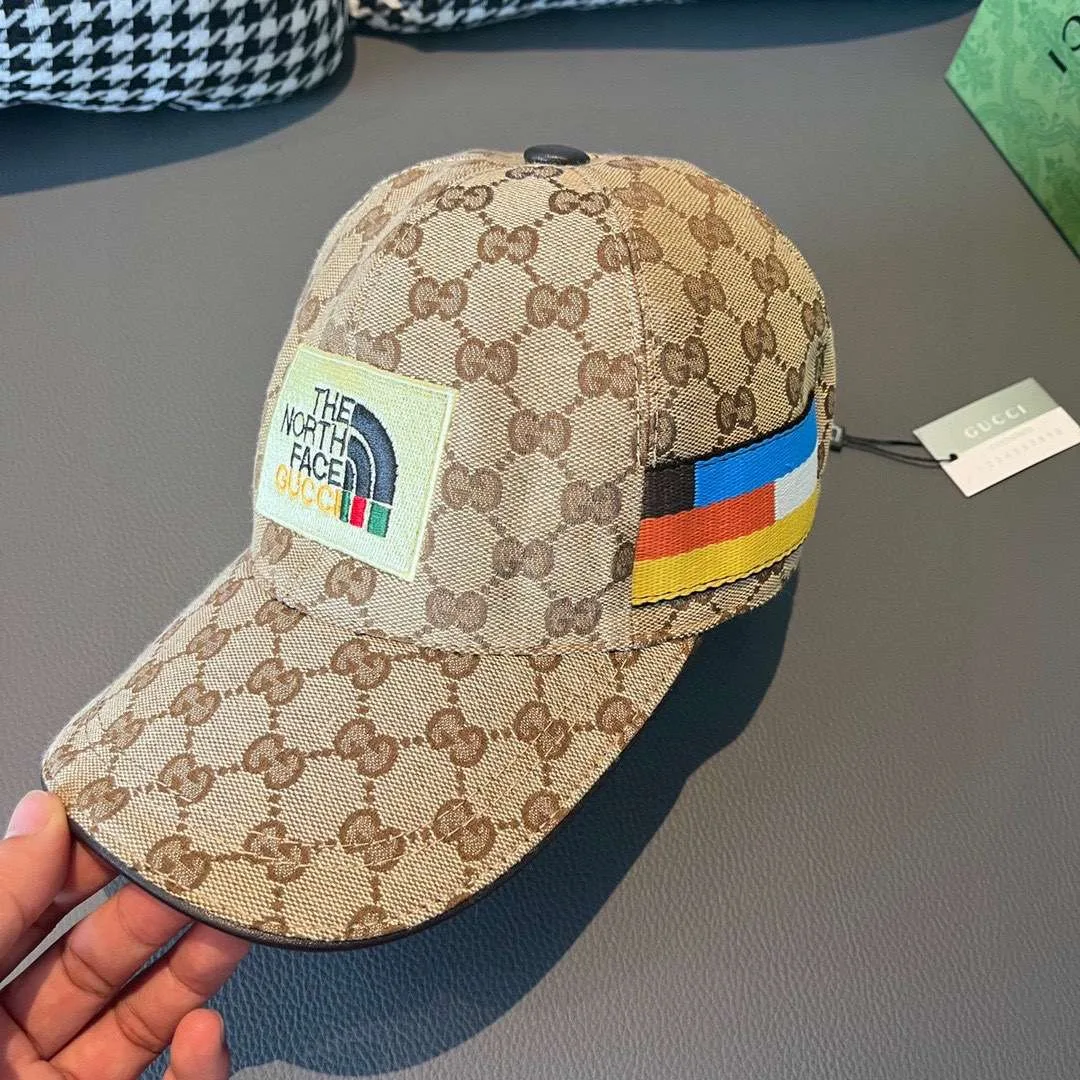 Gucci Baseball Hat Brown - Image 3