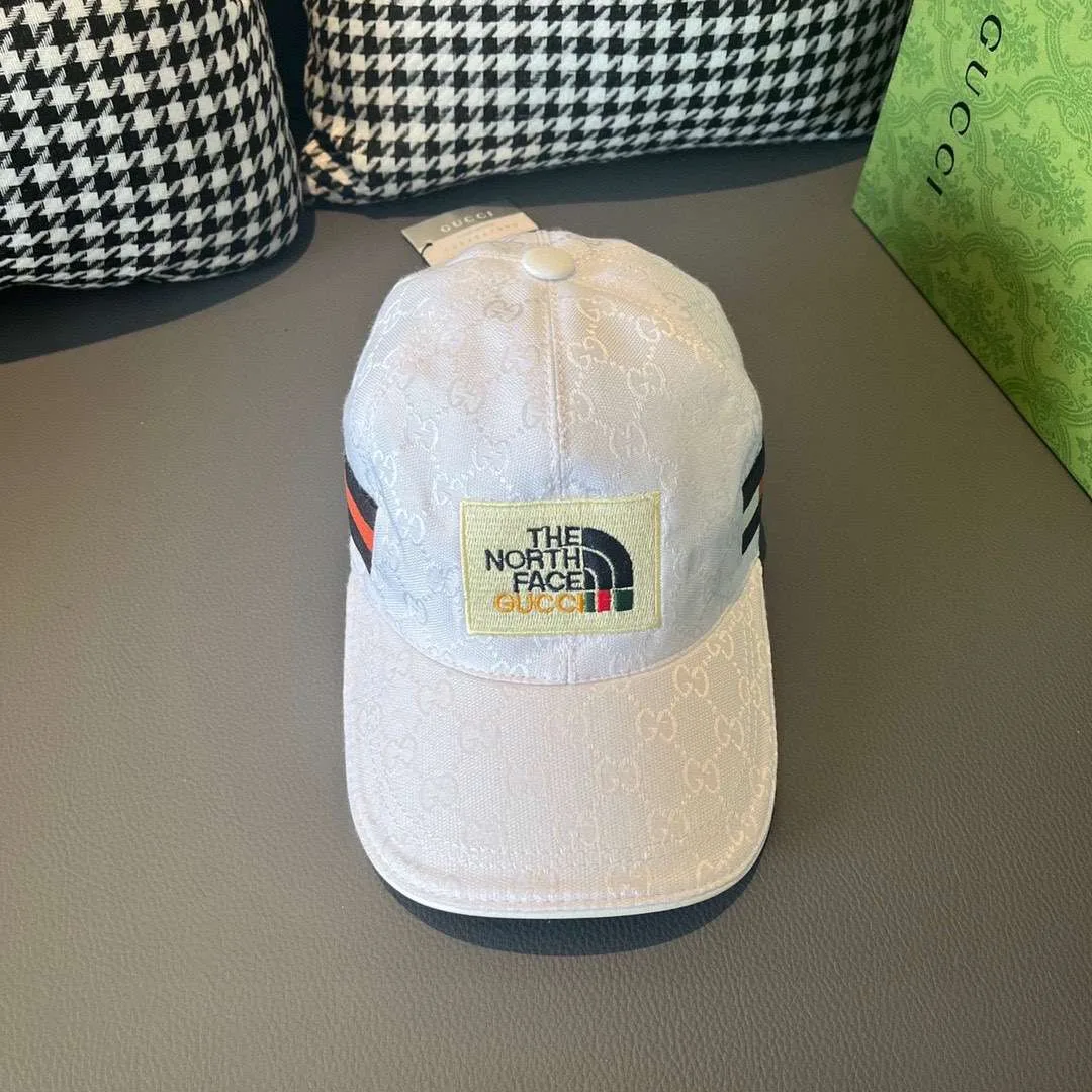 Gucci Baseball Hat White - Image 3