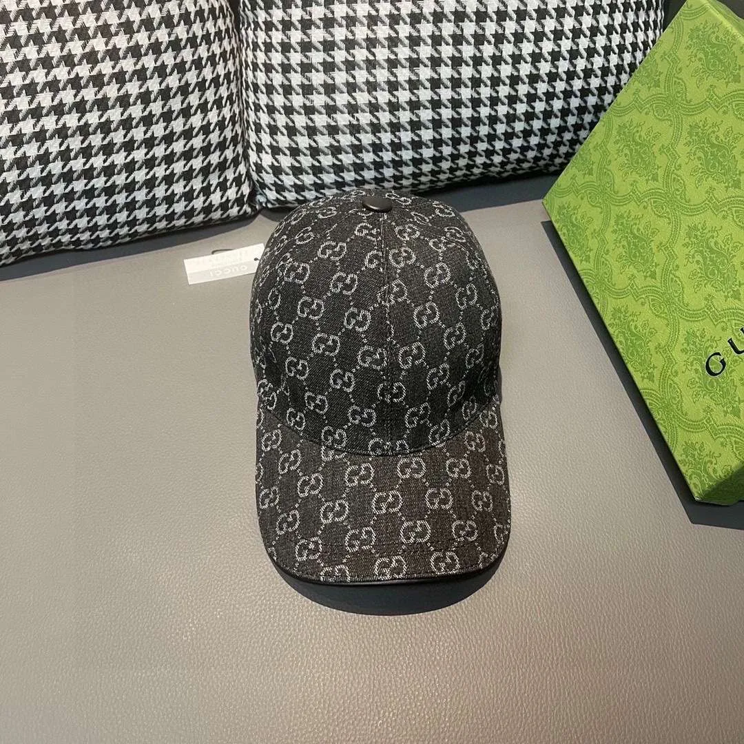 Gucci Baseball Hat Dark Grey - Image 2