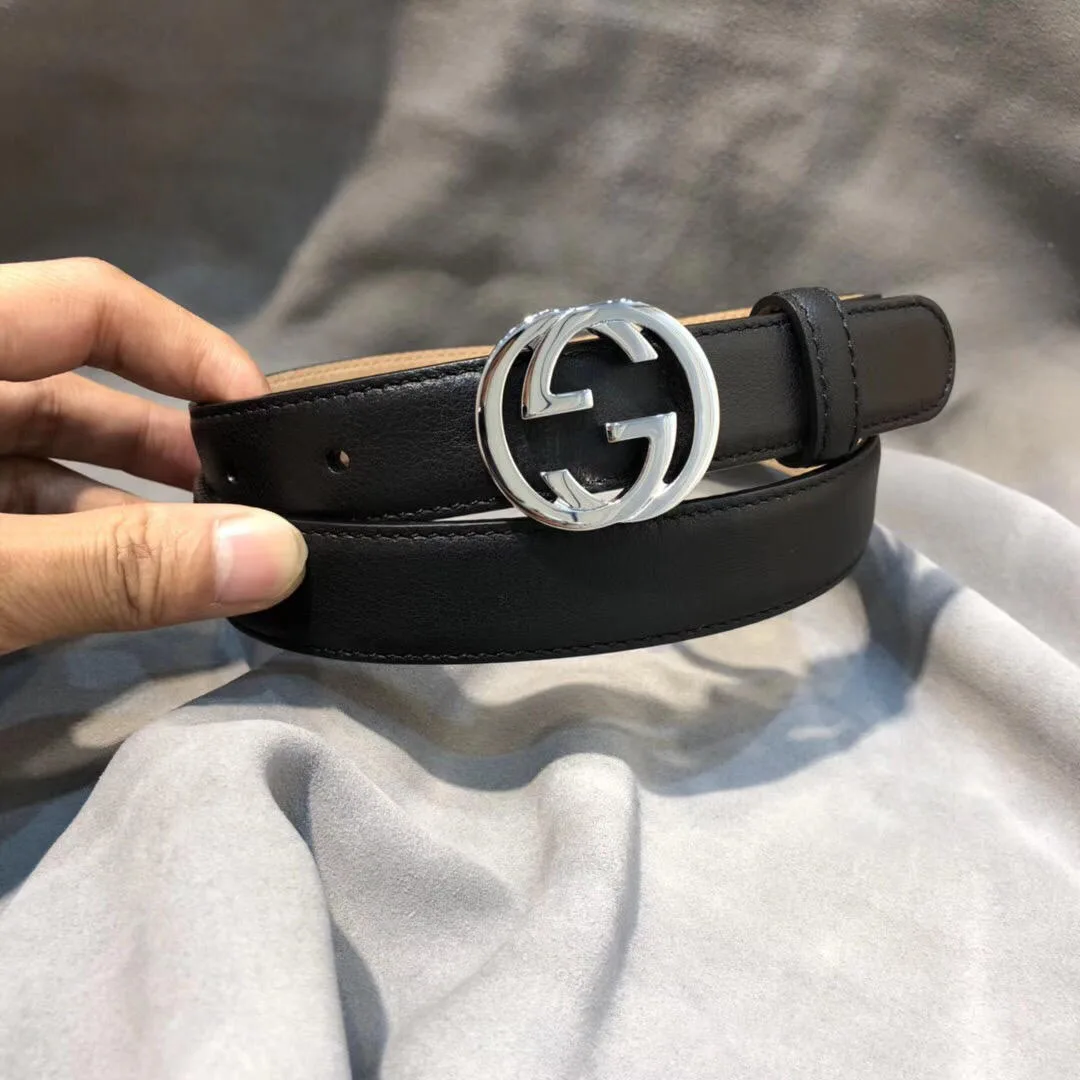 Gucci Belt With Interlocking G Buckle White GG, Women Belt ? - Image 5