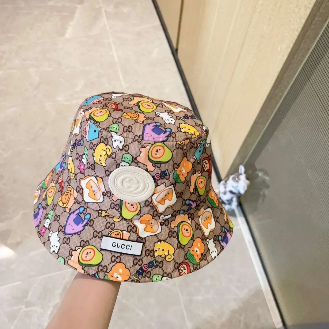 Gucci Bucket Hat Brown - Image 5
