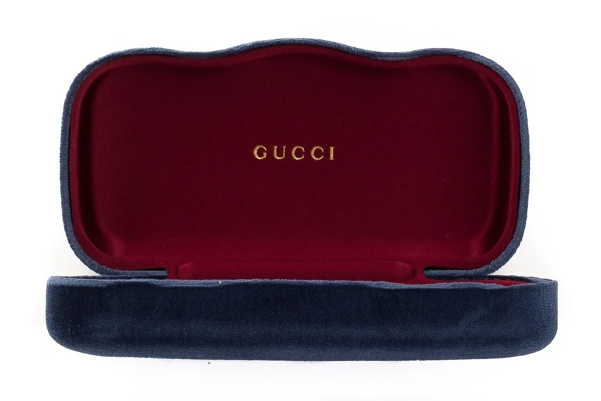 Gucci Dark Blue Hard Sunglasses Case - Image 4