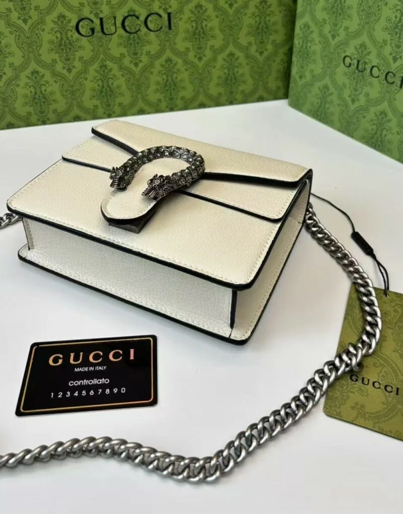 Gucci Dionysus Mini Bag White / GG - Image 7