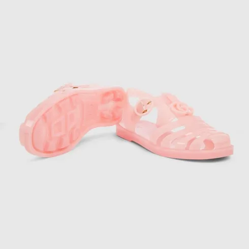 Gucci Double G Sandals Pink - Image 5