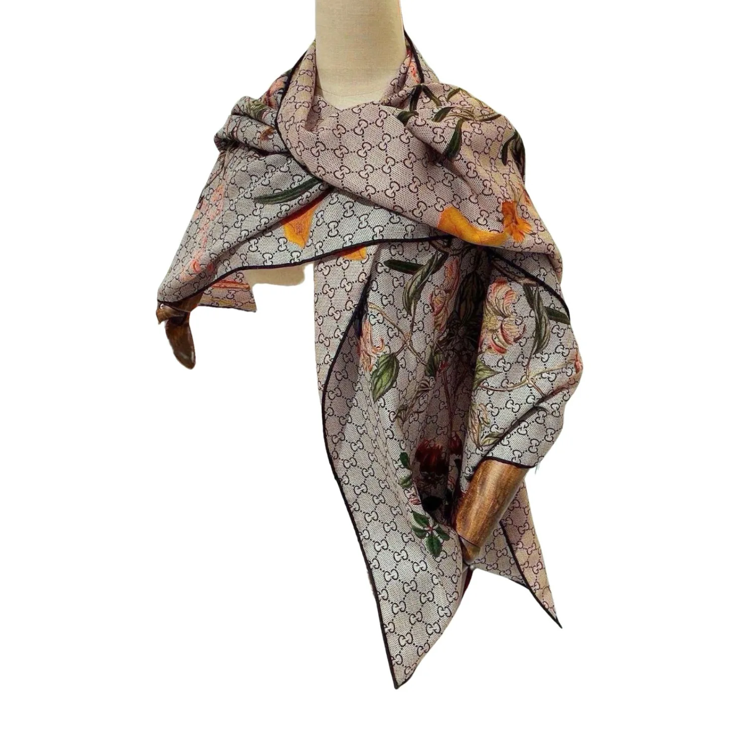 Gucci Floral Cashmere