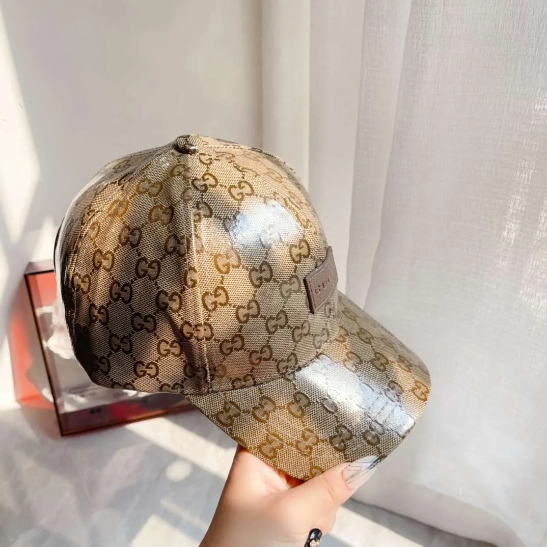 Gucci GG Canvas Baseball Hat Brown - Image 5