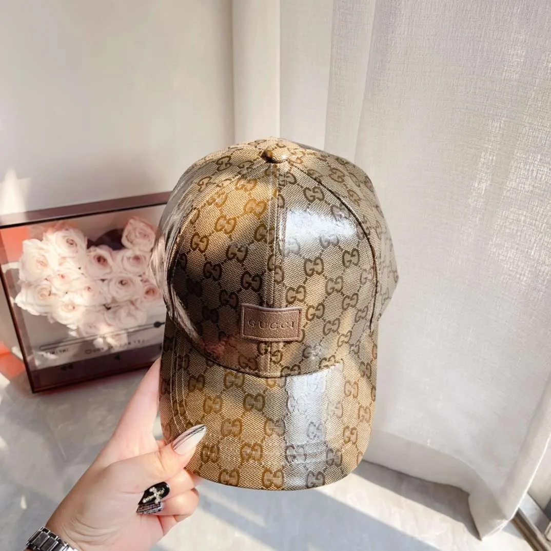 Gucci GG Canvas Baseball Hat Brown - Image 6