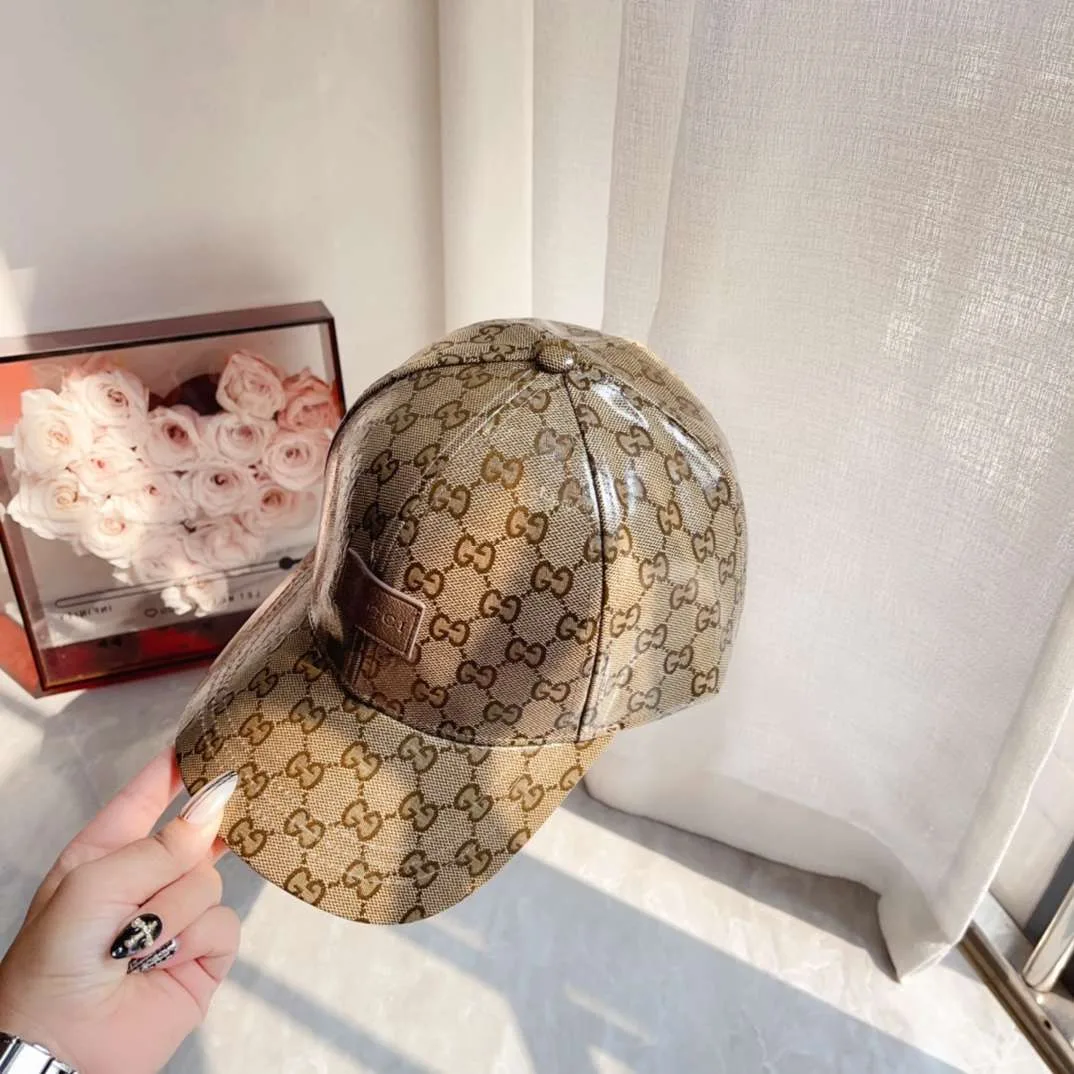 Gucci GG Canvas Baseball Hat Brown - Image 3