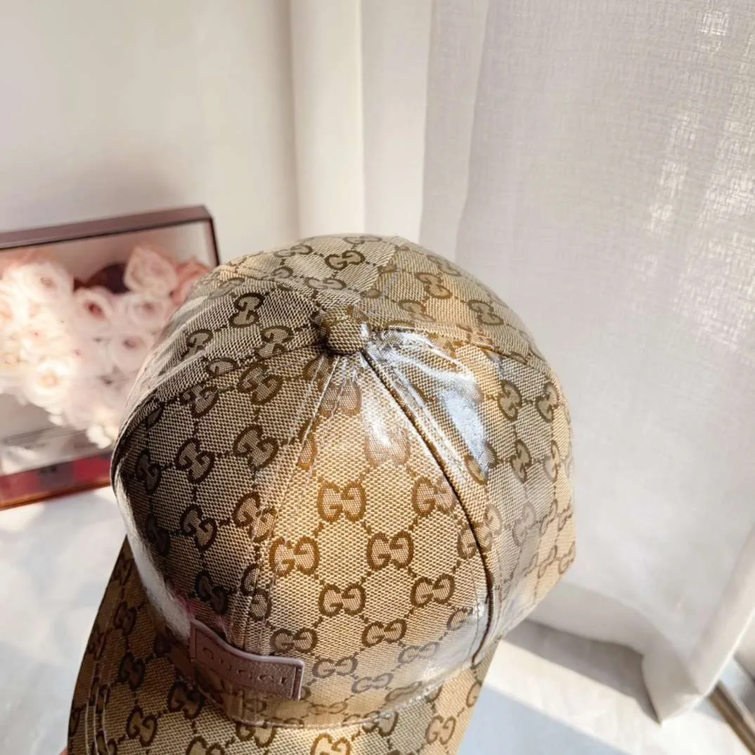 Alternative view of Gucci GG Canvas Baseball Hat Brown