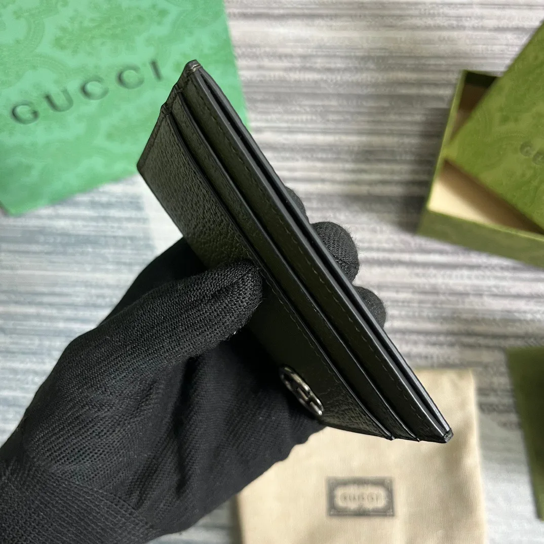 GG Marmont Card Case Green / - Image 6