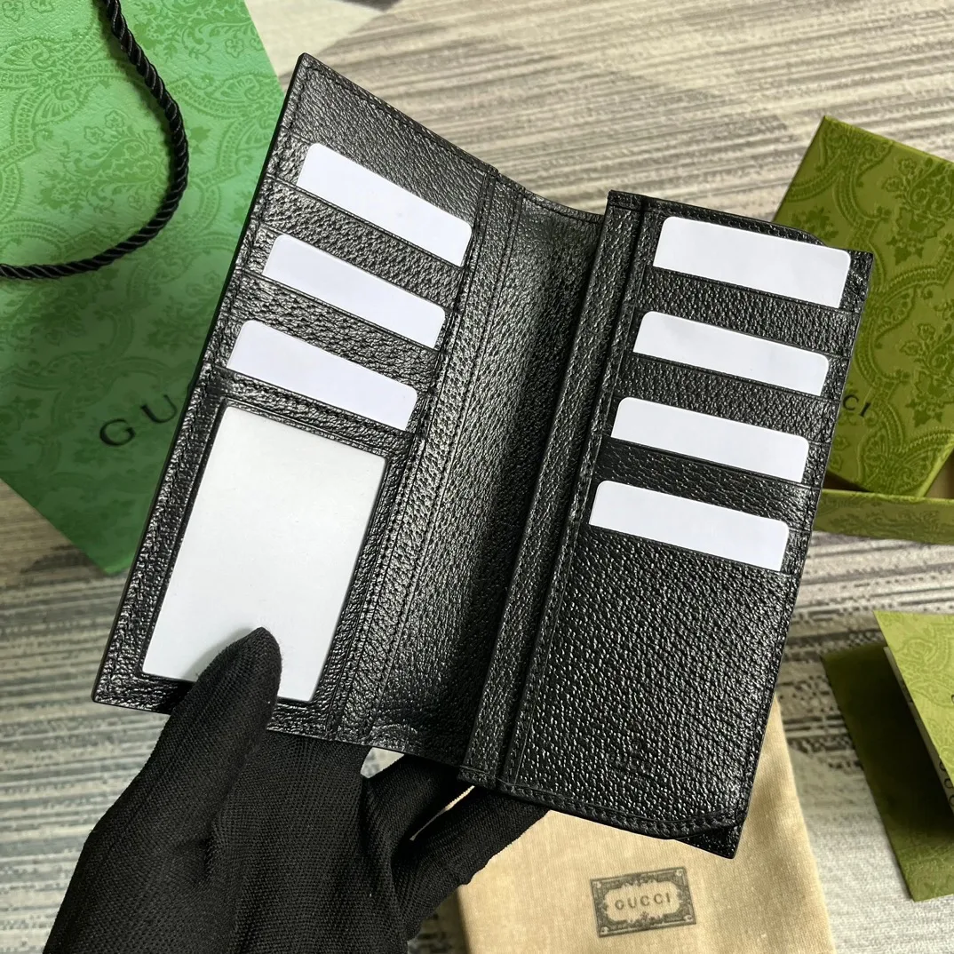 Gucci GG Marmont Long Wallet Black / - Image 8