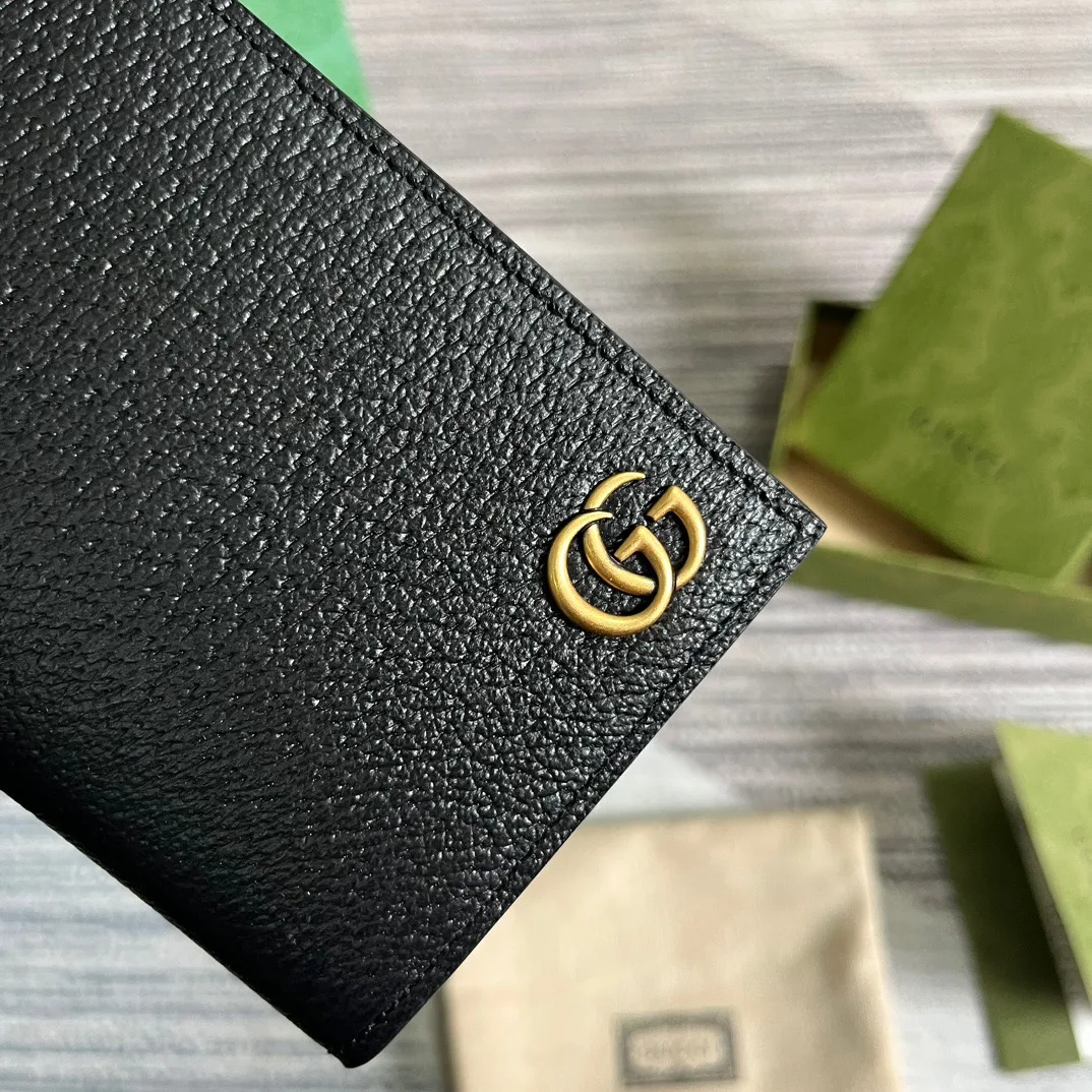 Gucci GG Marmont Long Wallet Black / - Image 7
