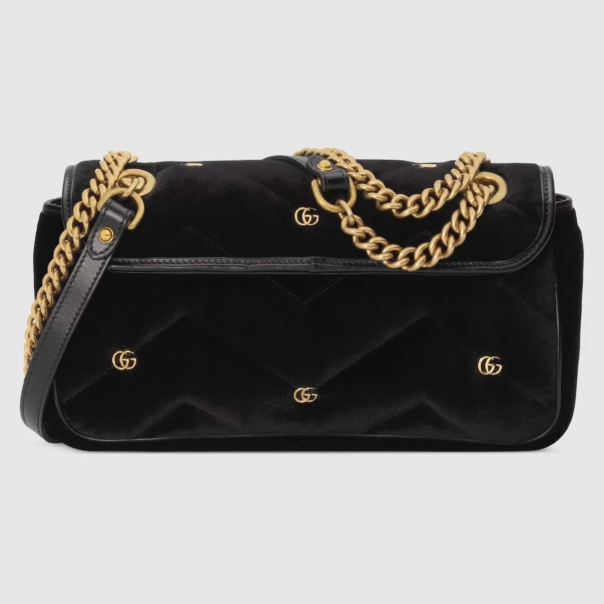 Gucci GG Marmont Small Green Shoulder Bag FACK2 1000- 10 Inches/ - Image 6