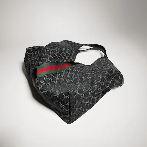 Gucci Giglio Large Tote Bag / Black Palladium Hardware - Image 7