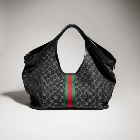 Gucci Giglio Large Tote Bag / Black Palladium Hardware - Image 5