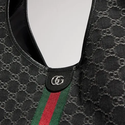 Gucci Giglio Large Tote Bag / Black Palladium Hardware - Image 9