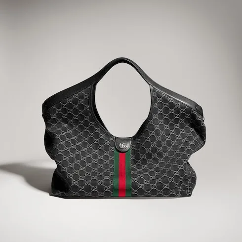 Gucci Giglio Large Tote Bag / Black Palladium Hardware - Image 4