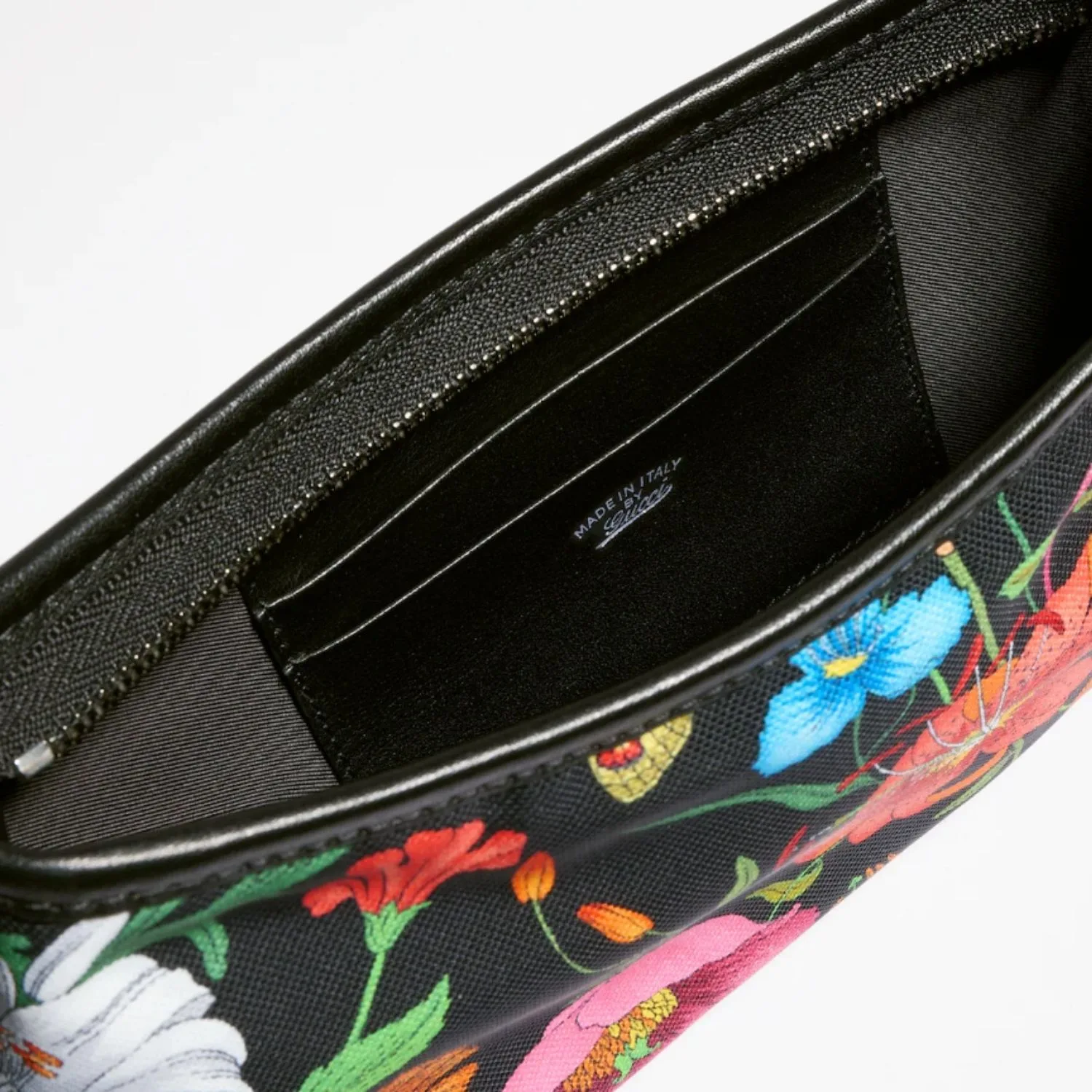 Gucci Gossip Small Shoulder Bag / Black/ Multicolor Silver Hardware - Image 7