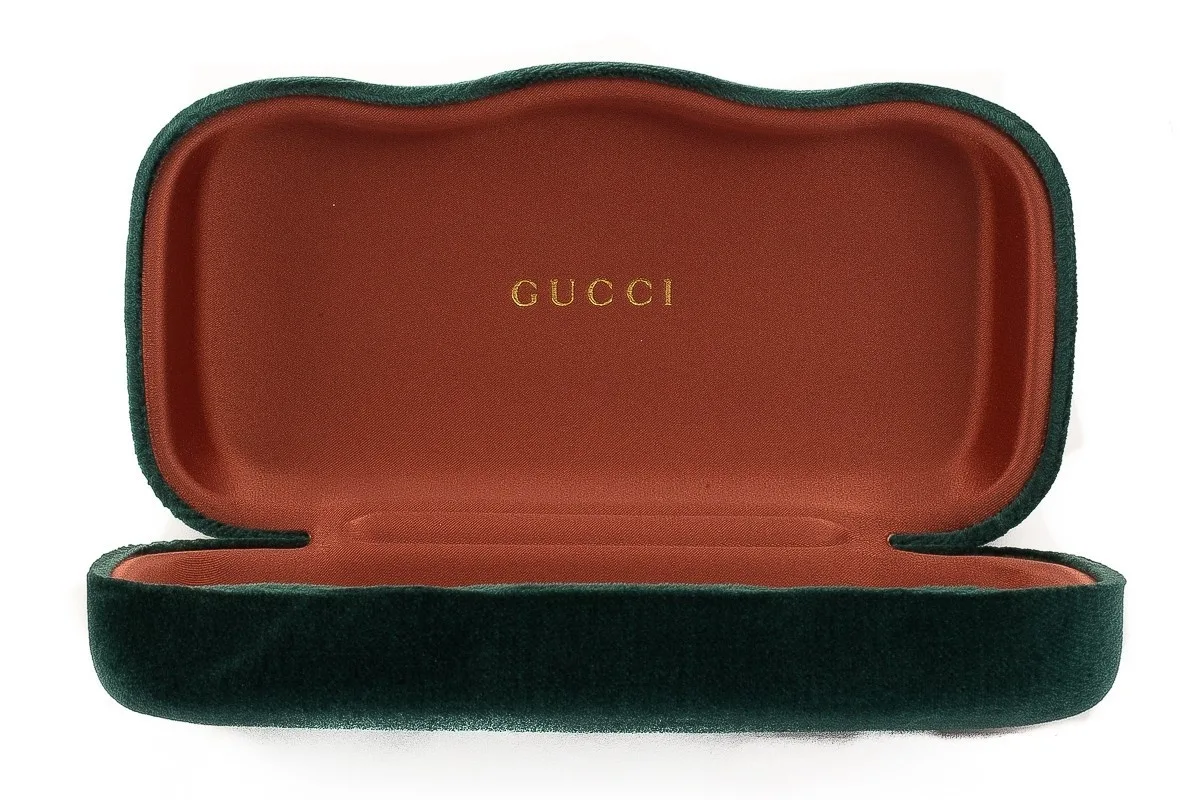 Gucci Green Hard Sunglasses Case - Image 4