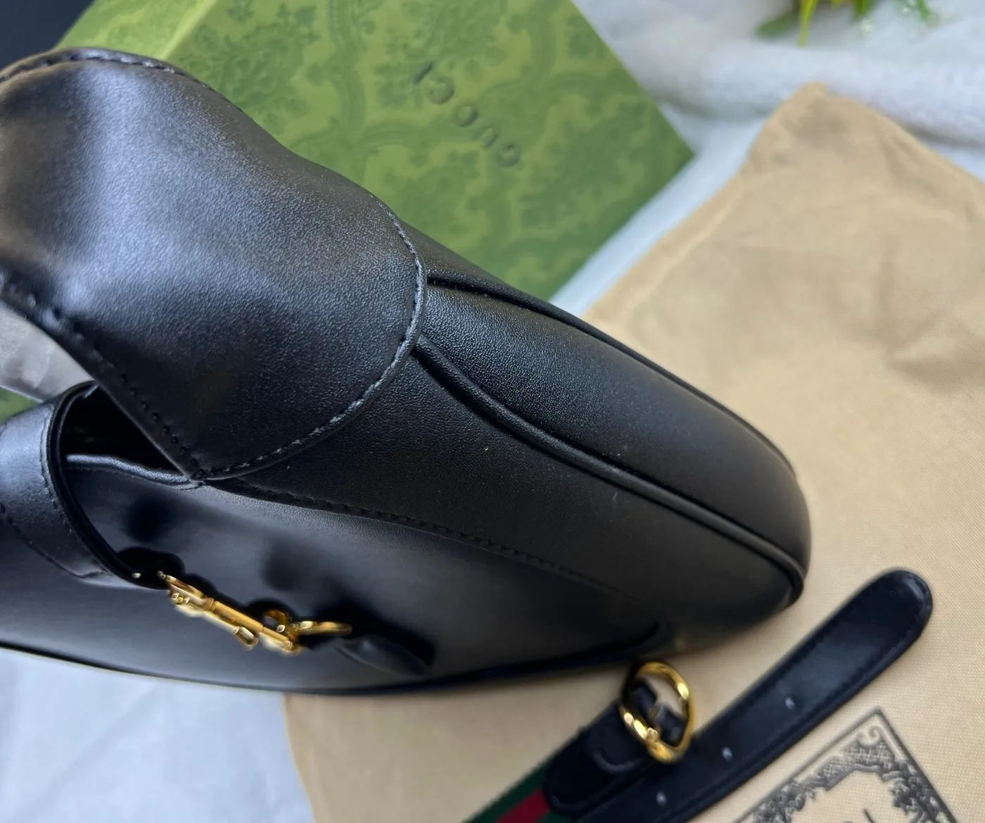 Gucci Jackie 1961 Small Shoulder Bag Black - Image 3