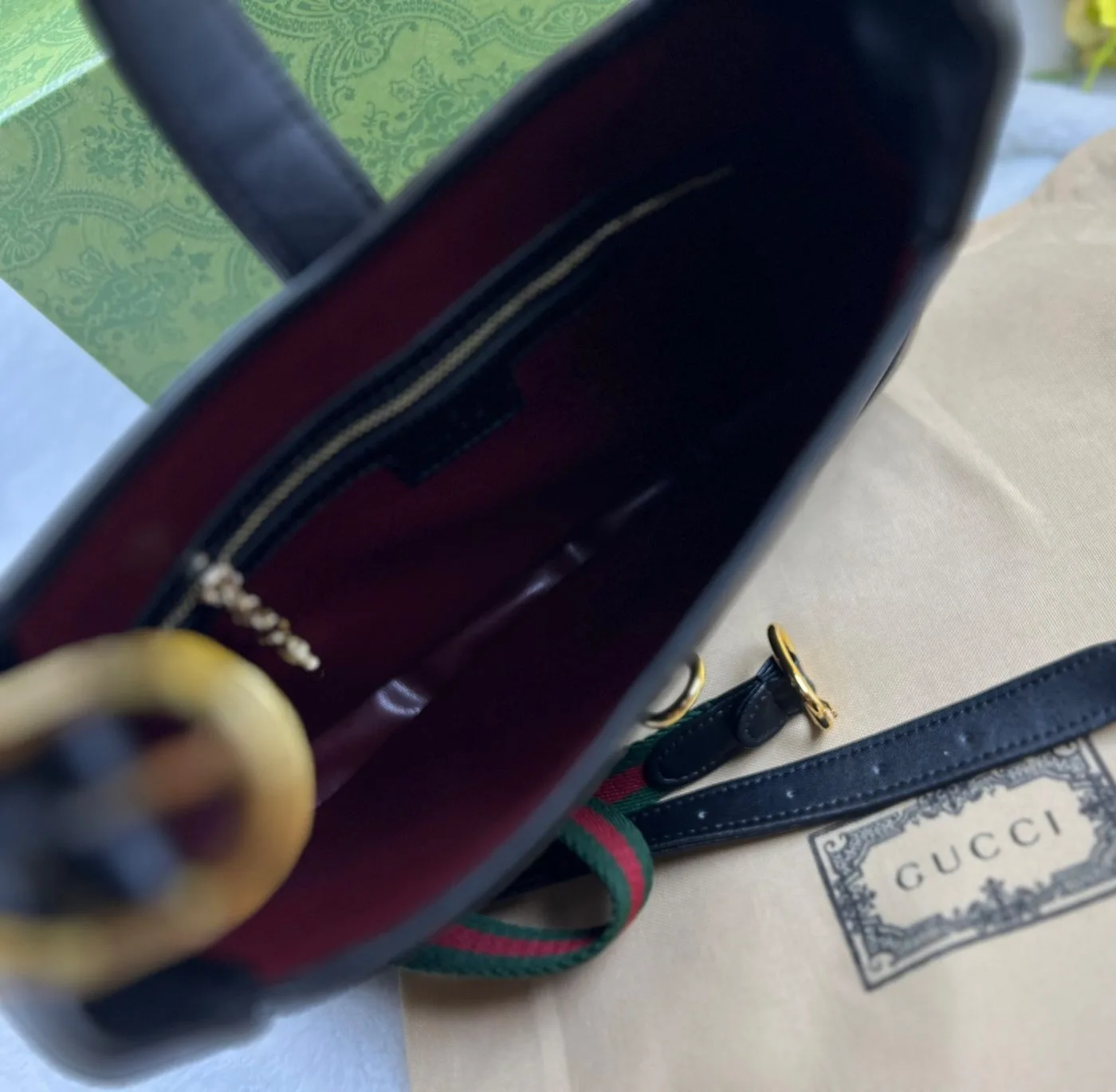 Gucci Jackie 1961 Small Shoulder Bag Black - Image 4
