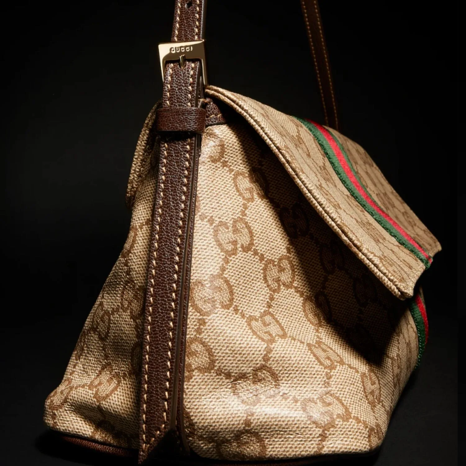 Gucci Madison Medium Shoulder Bag / Sand Gold Hardware - Image 7