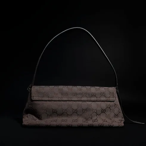 Gucci Madison Medium Shoulder Bag / Dark Brown Palladium Hardware - Image 7