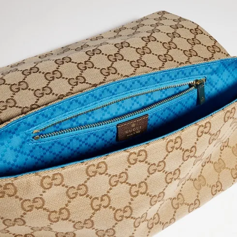 Gucci Madison Medium Shoulder Bag / Sand/ Dark Brown Gold Hardware - Image 10