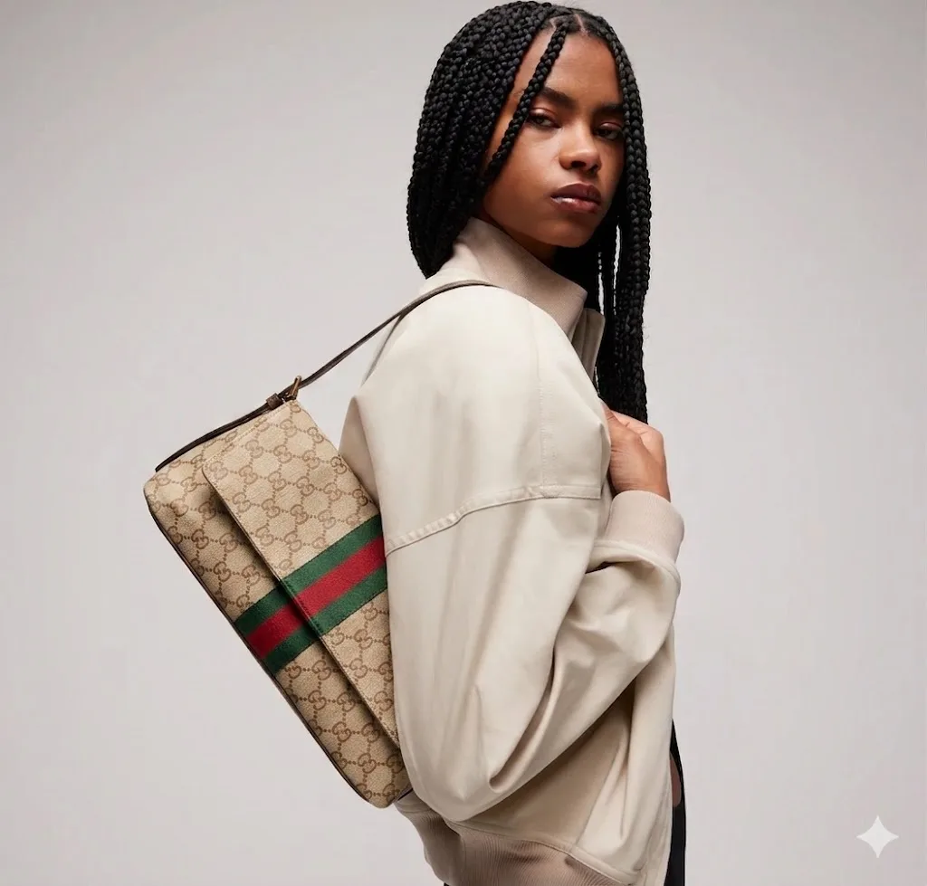 Gucci Madison Medium Shoulder Bag / Sand Gold Hardware - Image 2