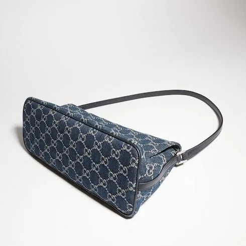 Gucci Madison Medium Shoulder Bag / Dark Blue Palladium Hardware - Image 9