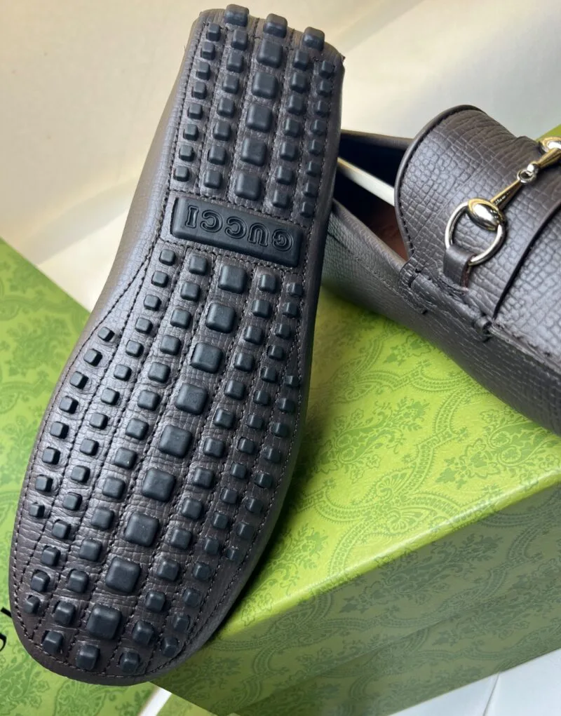 Gucci Horsebit Driver Brown - Image 3