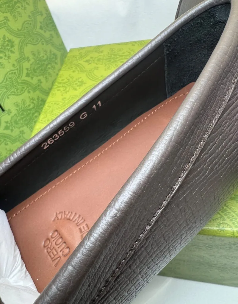 Gucci Horsebit Driver Brown - Image 5