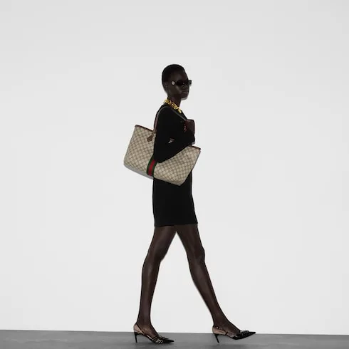 Alternative view of Gucci Ophidia Large Tote Bag / Beige Gold Hardware