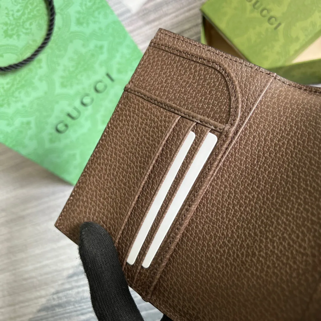 Gucci Ophidia GG Passport Case Supreme Canvas Beige / - Image 10