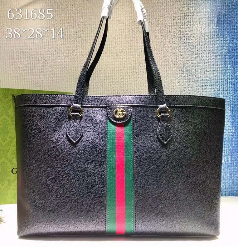 Alternative view of Gucci Ophidia Medium Tote Black / GG