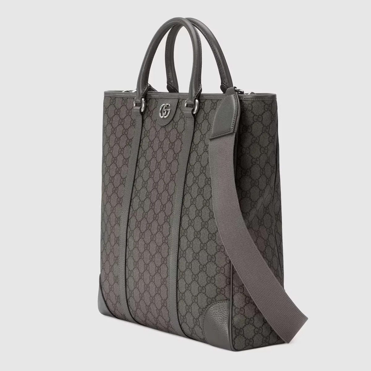 Gucci Ophidia Medium Tote Grey And Black Bag FACJY 1244- 14.2 Inches/ - Image 6