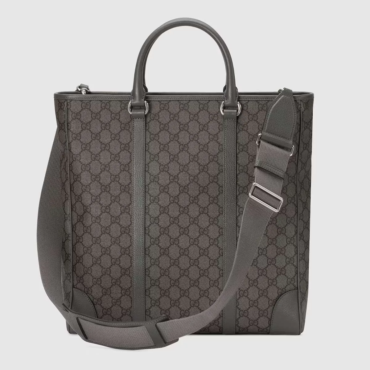 Gucci Ophidia Medium Tote Grey And Black Bag FACJY 1244- 14.2 Inches/ - Image 5