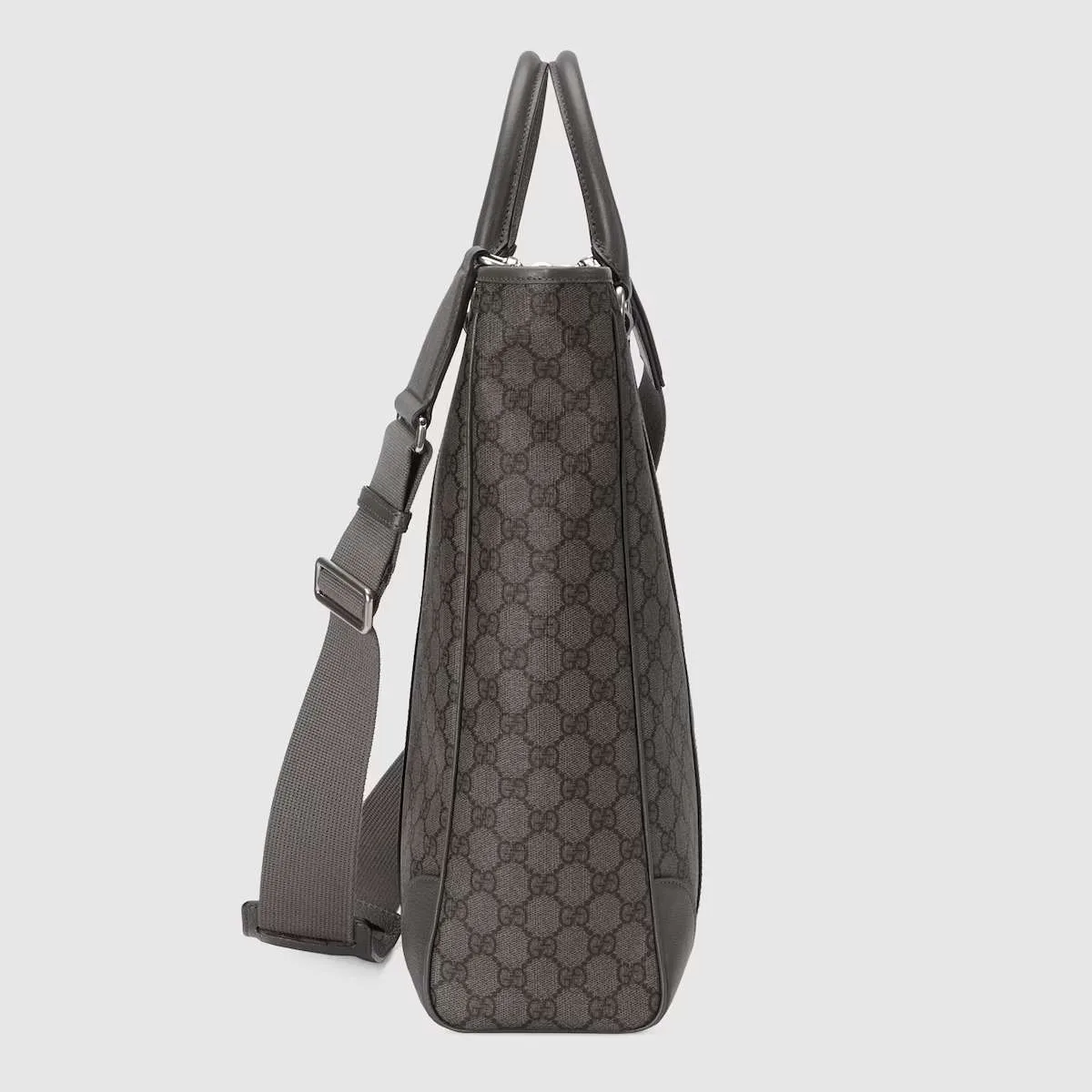 Gucci Ophidia Medium Tote Grey And Black Bag FACJY 1244- 14.2 Inches/ - Image 4