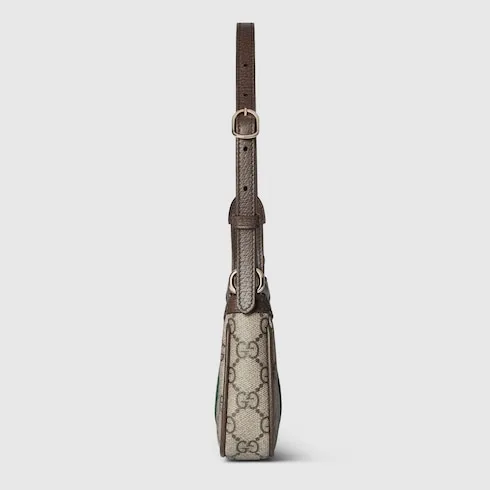 Gucci Ophidia Mini Shoulder Bag / Beige/ Dark Brown Gold Hardware - Image 9
