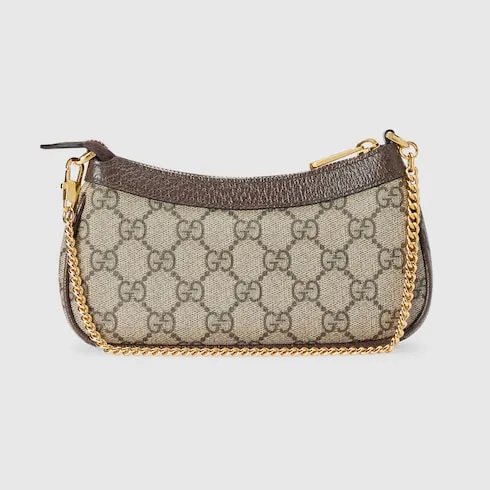 Gucci Ophidia Mini Shoulder Bag / Beige/ Ebony Gold Hardware - Image 7
