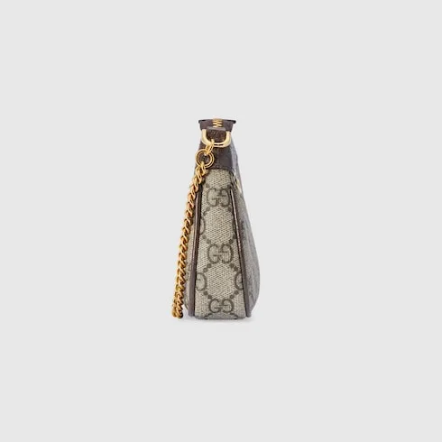 Gucci Ophidia Mini Shoulder Bag / Beige/ Ebony Gold Hardware - Image 4