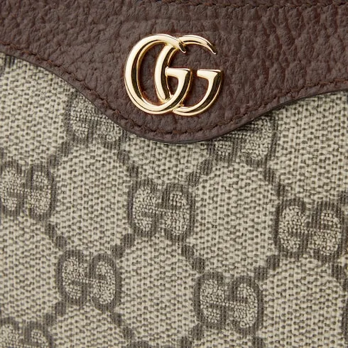 Gucci Ophidia Mini Shoulder Bag / Beige/ Ebony Gold Hardware - Image 8