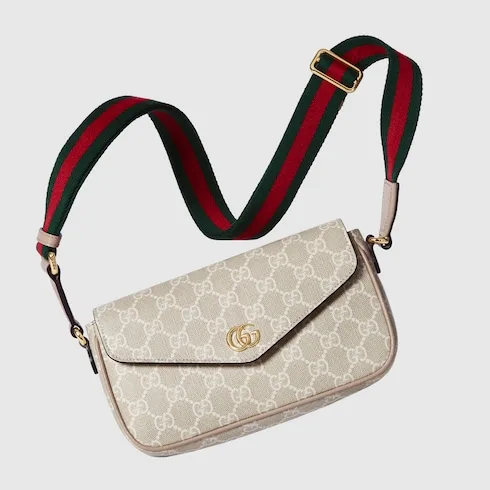 Gucci Ophidia Pochette Shoulder Bag / Beige/ Oatmeal Gold Hardware - Image 4