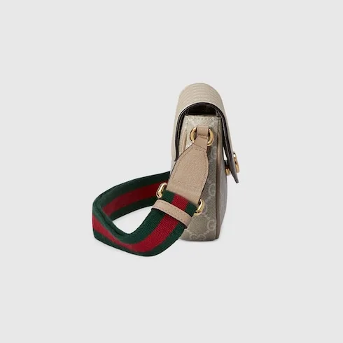 Gucci Ophidia Pochette Shoulder Bag / Beige/ Oatmeal Gold Hardware - Image 6