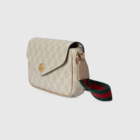 Gucci Ophidia Pochette Shoulder Bag / Beige/ Oatmeal Gold Hardware - Image 5