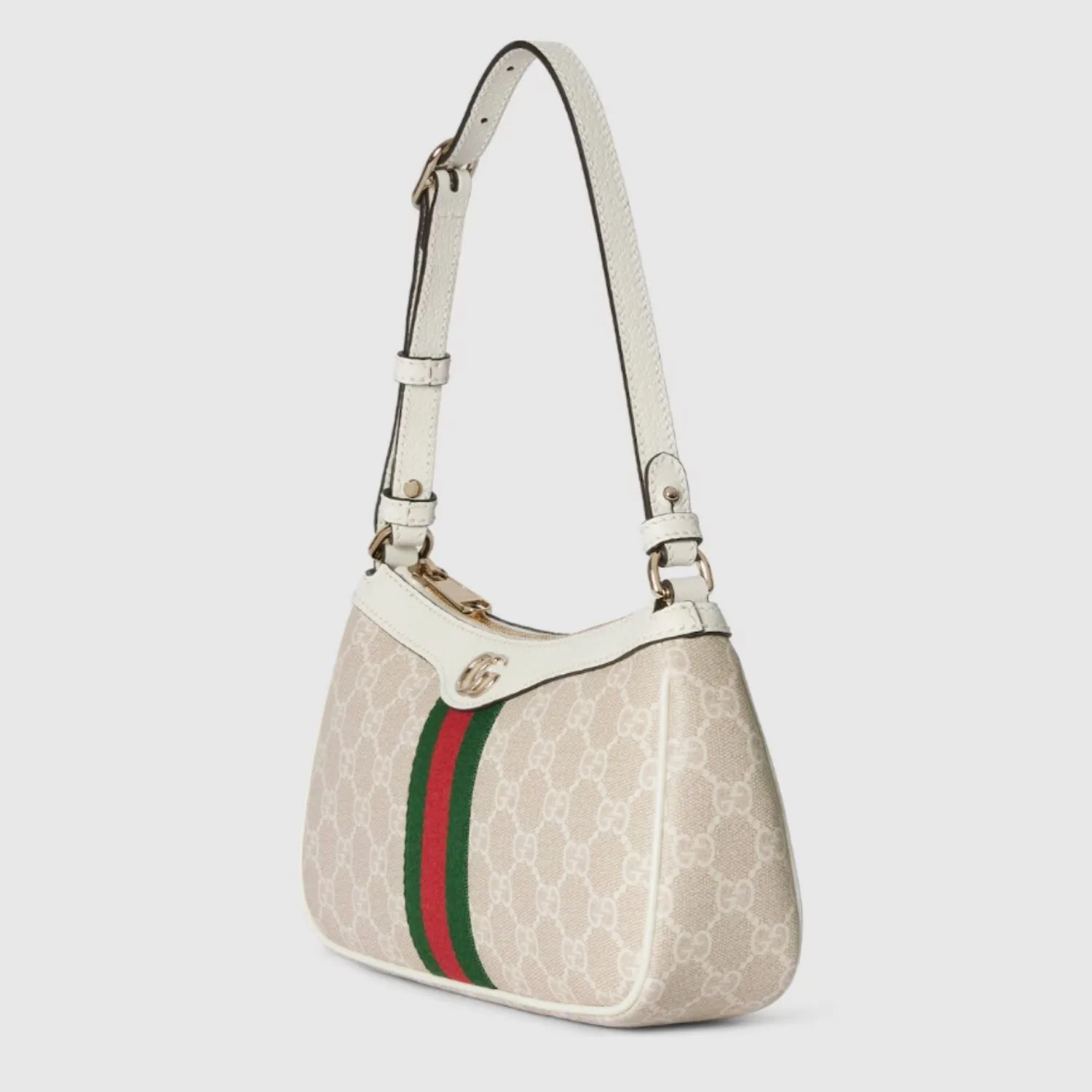 Gucci Ophidia Small Shoulder Bag / White Gold Hardware - Image 5