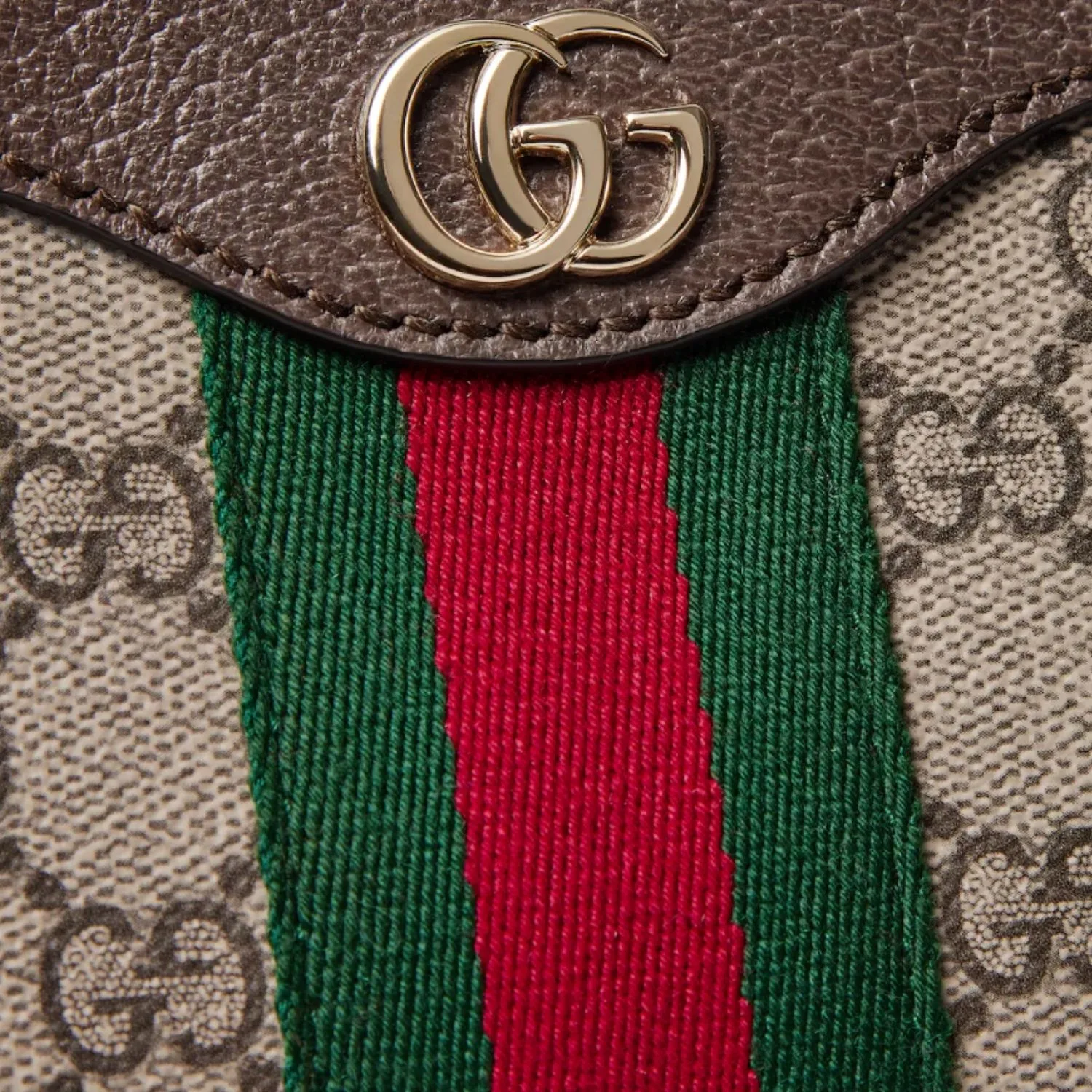 Gucci Ophidia Small Shoulder Bag / Beige Gold Hardware - Image 9
